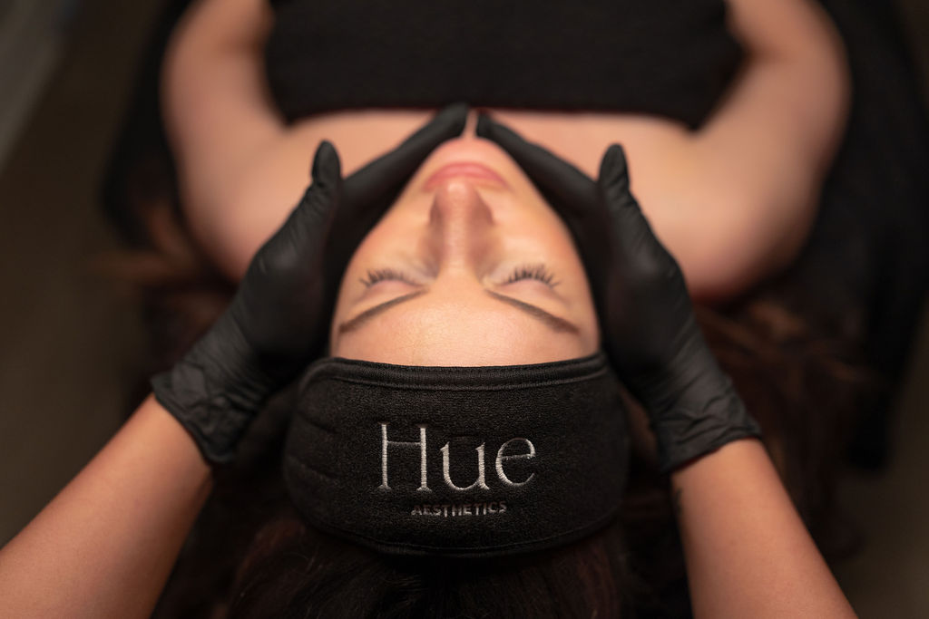 Hūe Signature Facial Treatment Customized Hūe Signature Facial treatment at Hūe Aesthetics.