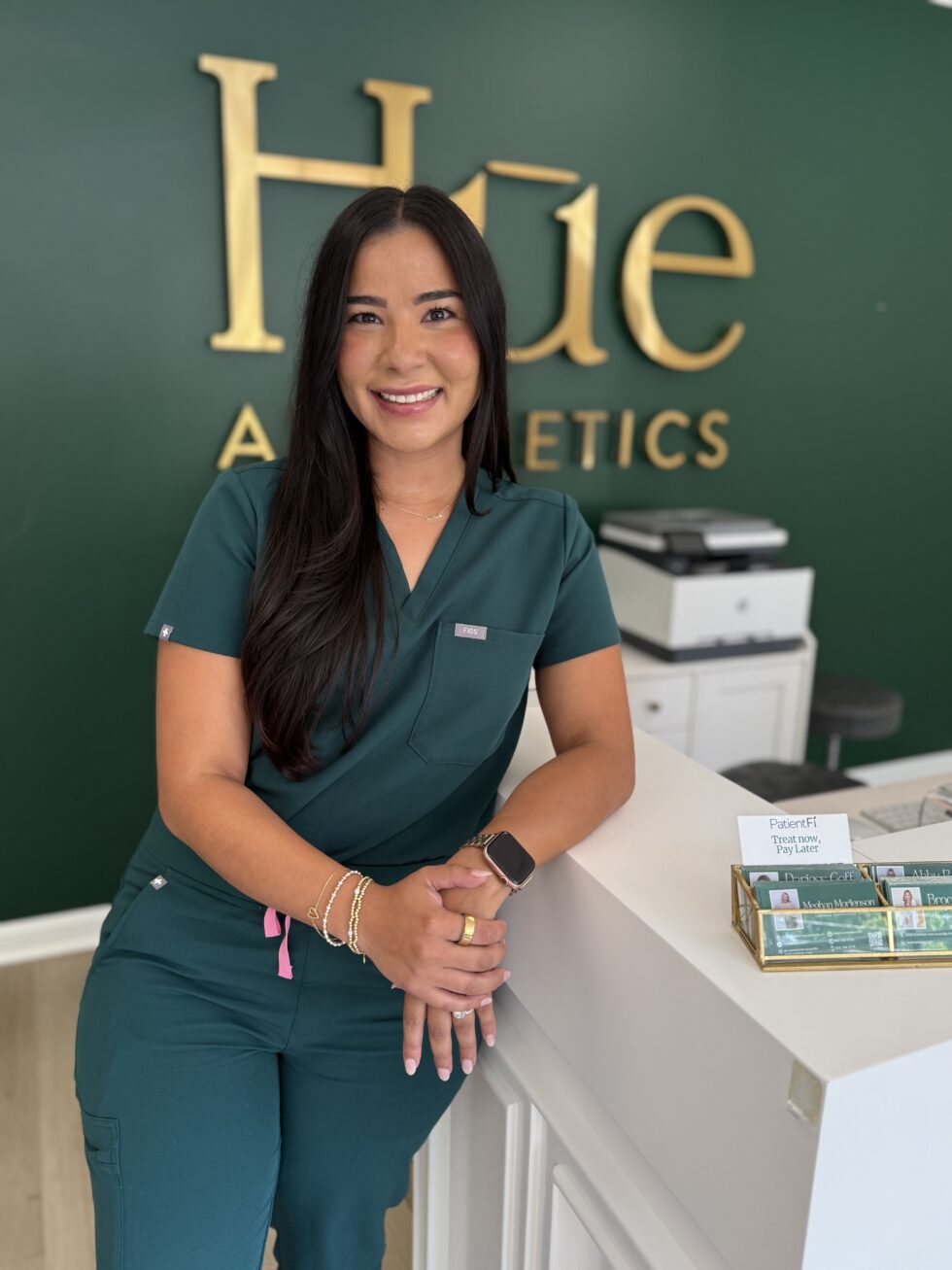 Sophia Jaggers | Hūe Aesthetics Patient Care Sophia Jaggers, patient care coordinator at Hūe Aesthetics