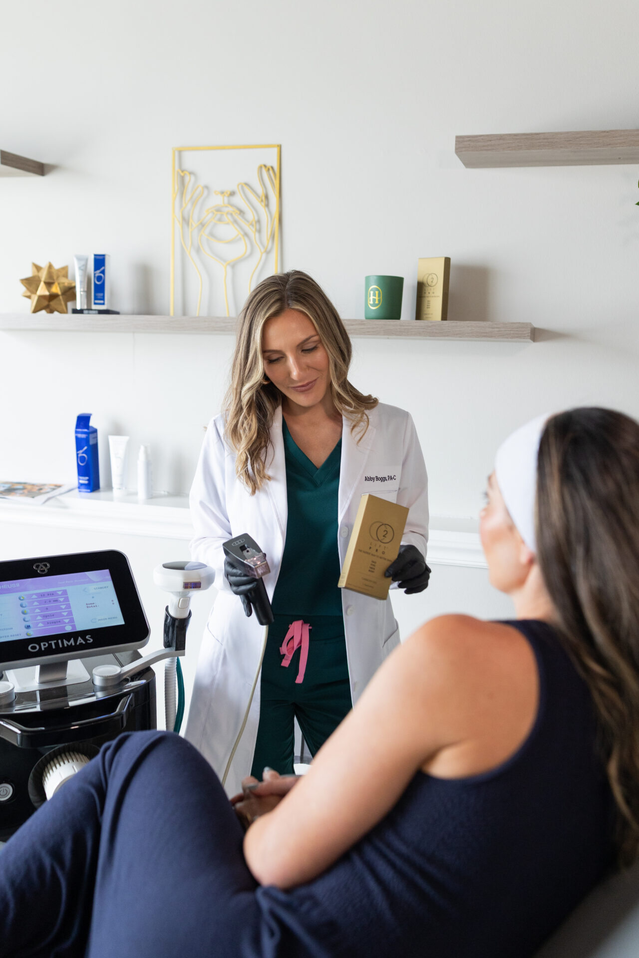What to Expect During Your Morpheus8 Treatment Morpheus8 handpiece used for fractional radiofrequency microneedling